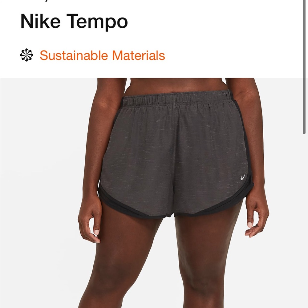 Plus size Nike athletic short
